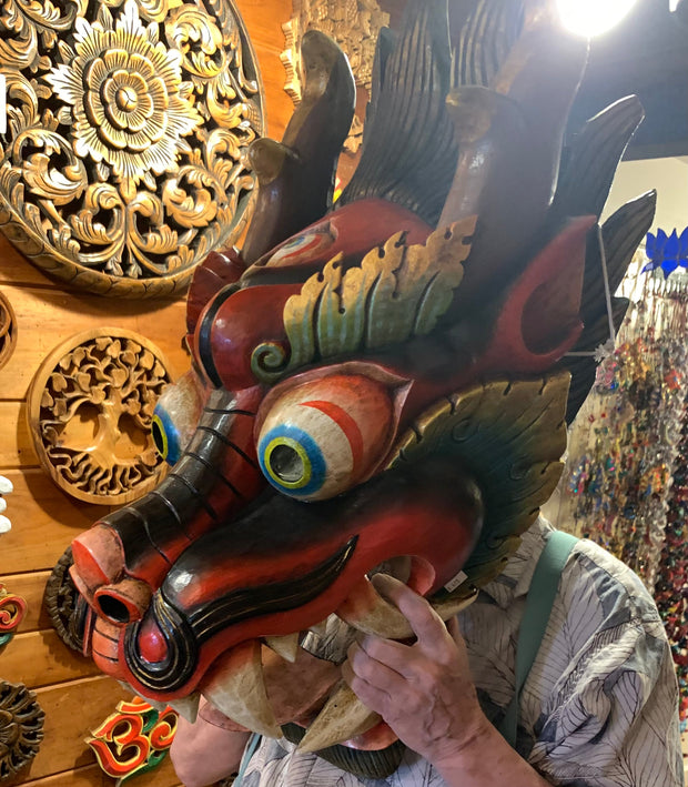 Dragon Mask - Floating Lotus