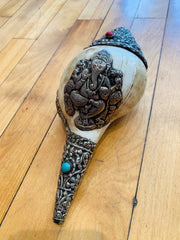 Tibetan Conch Shell Horn