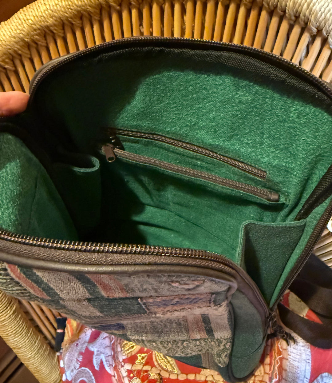 Vintage Naga Textile Backpack