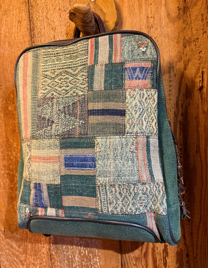 Vintage Naga Textile Backpack