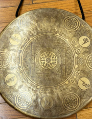 Shri Yantra Dragon Gong