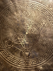 Metatron Sacred Geometry Gong