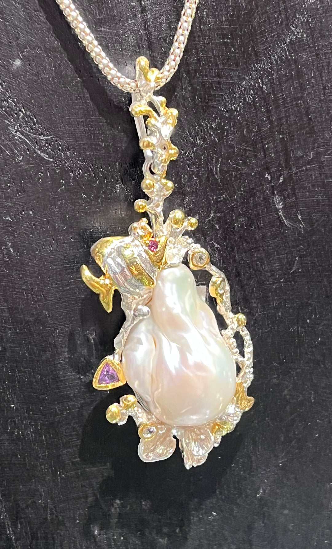 Pearl Sea Garden Pendant