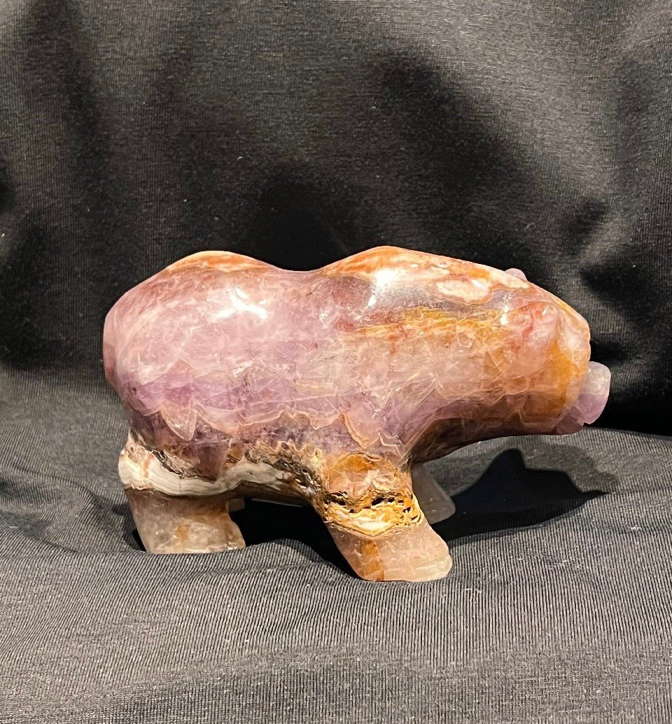 Amethyst Bear - Floating Lotus