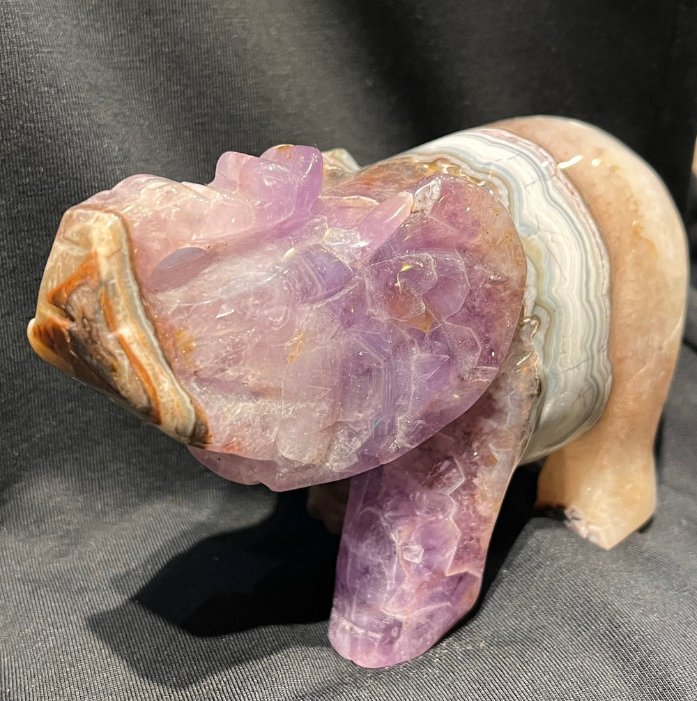 Amethyst Elephant ￼ - Floating Lotus