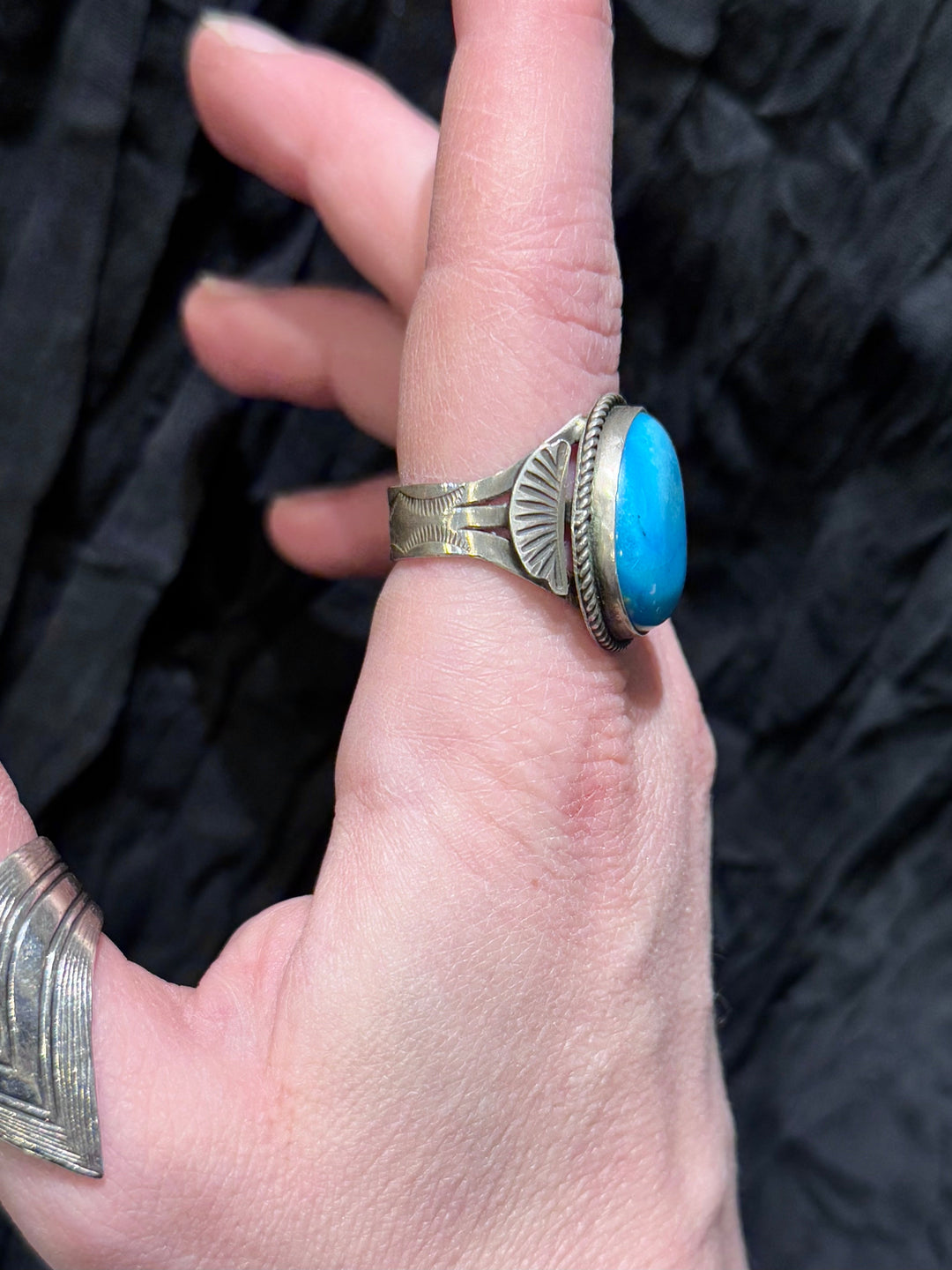 Antique Navajo Turquoise Ring