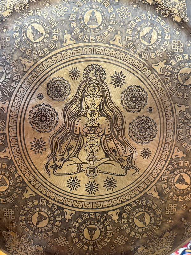 Divine Goddess Healer Gong - Floating Lotus