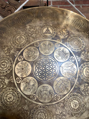 Flower of Life Sacred Gong