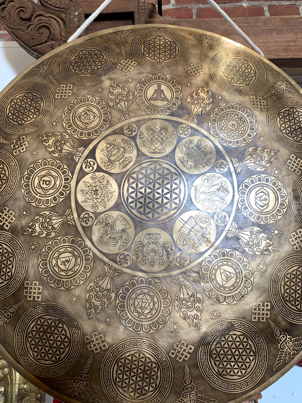 Flower of Life Sacred Gong