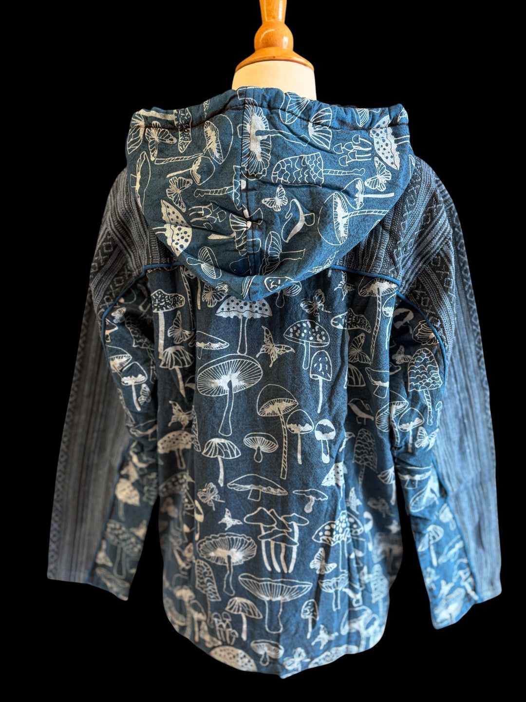 Mushroom Fleece - lined Jacket - Floating Lotus