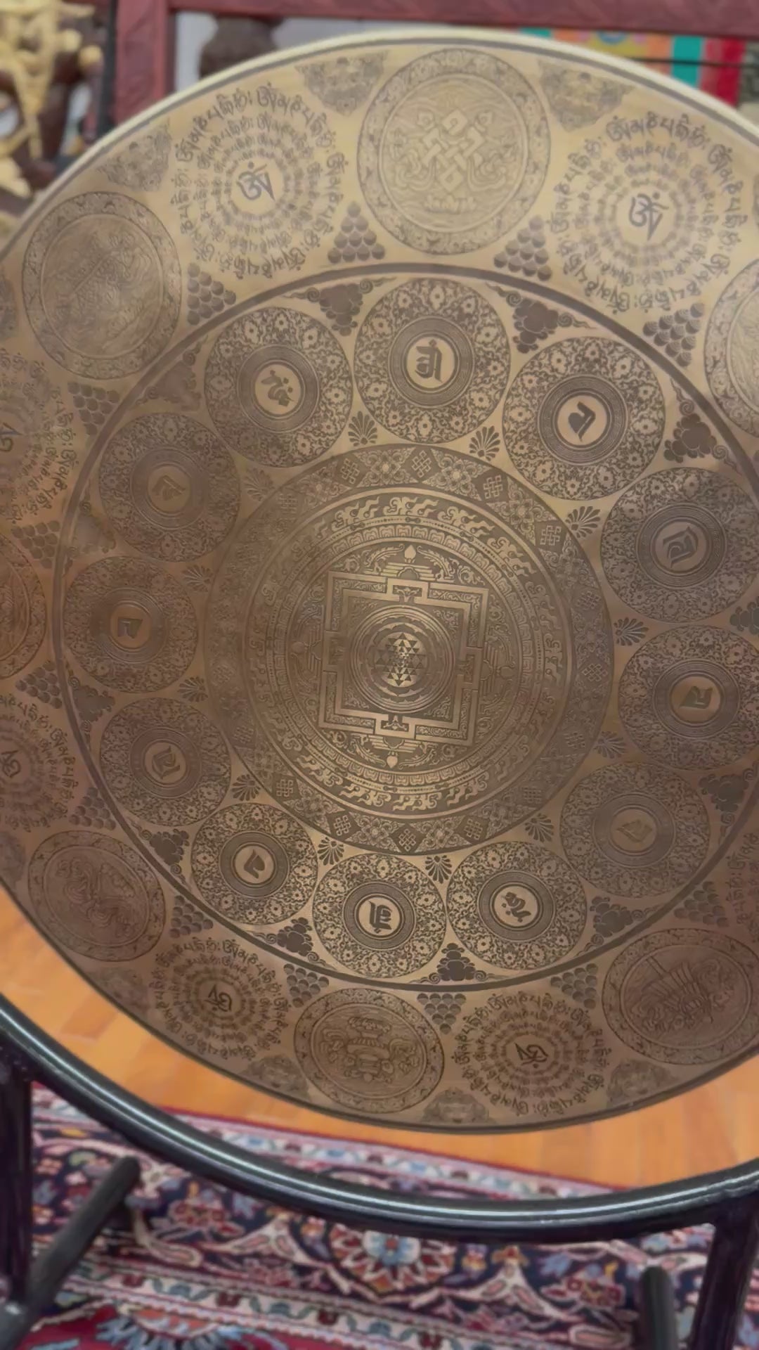 Large Shri Yantra Gong