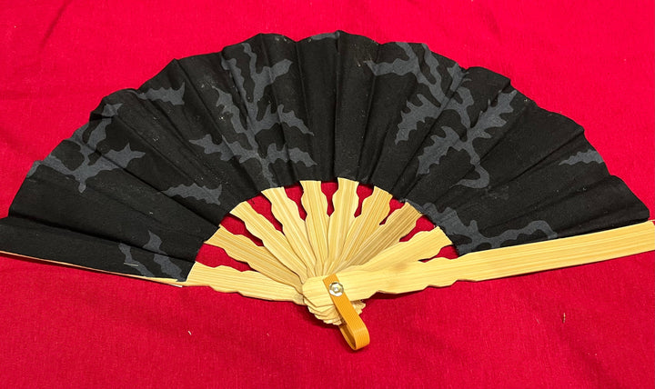 Small Cotton Fan - Floating Lotus