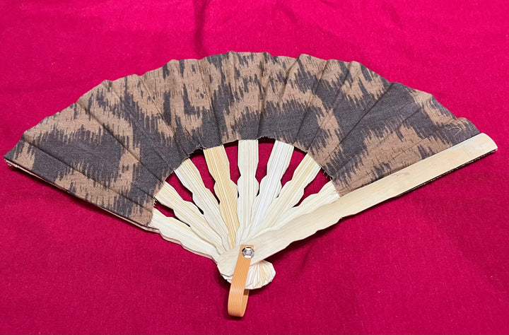 Small Cotton Fan - Floating Lotus
