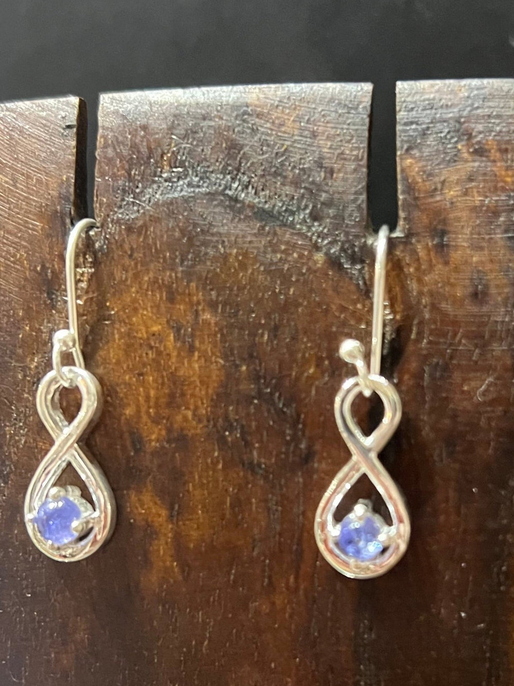 Tanzanite Earrings - Floating Lotus