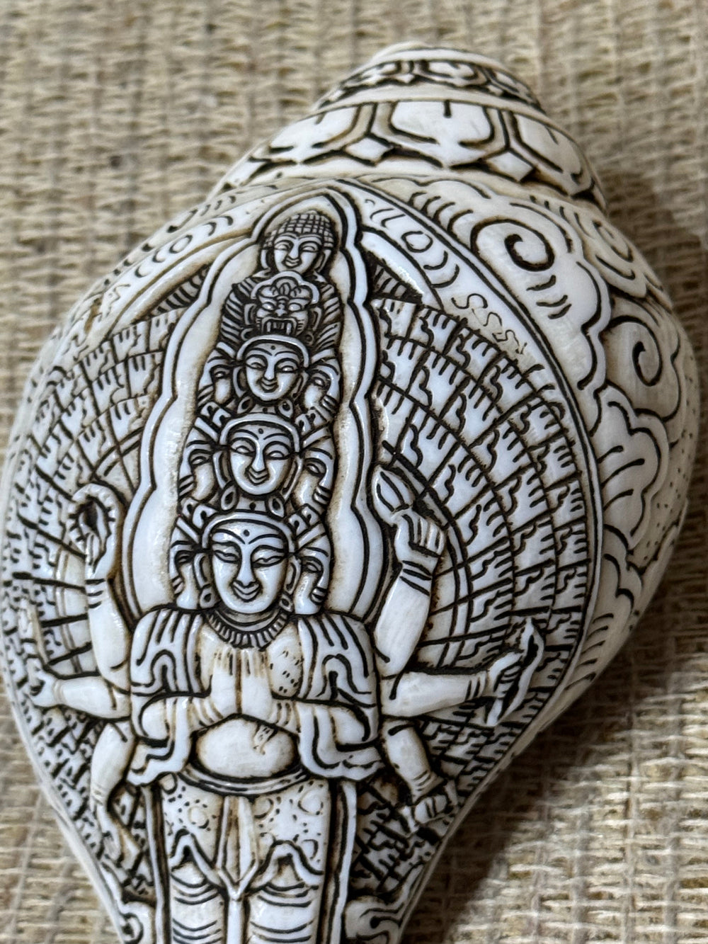 Tibetan Conch Shell Horn
