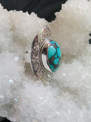 Sky Goddess Turquoise Ring