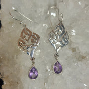 Amethyst Drop Earrings