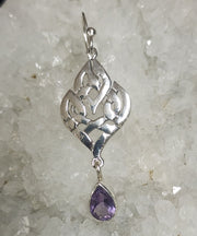 Amethyst Drop Earrings