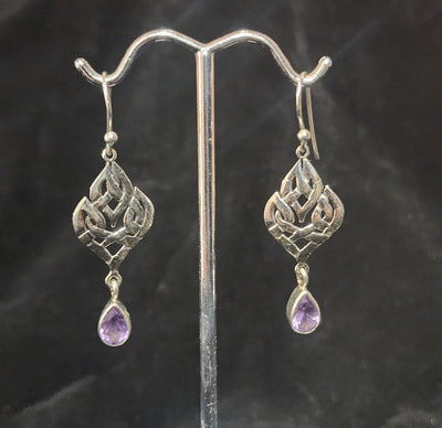 Amethyst Drop Earrings