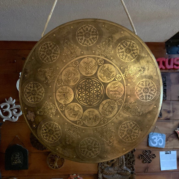 Flower of Life Gong - Floating Lotus