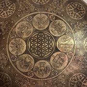 Flower of Life Gong - Floating Lotus