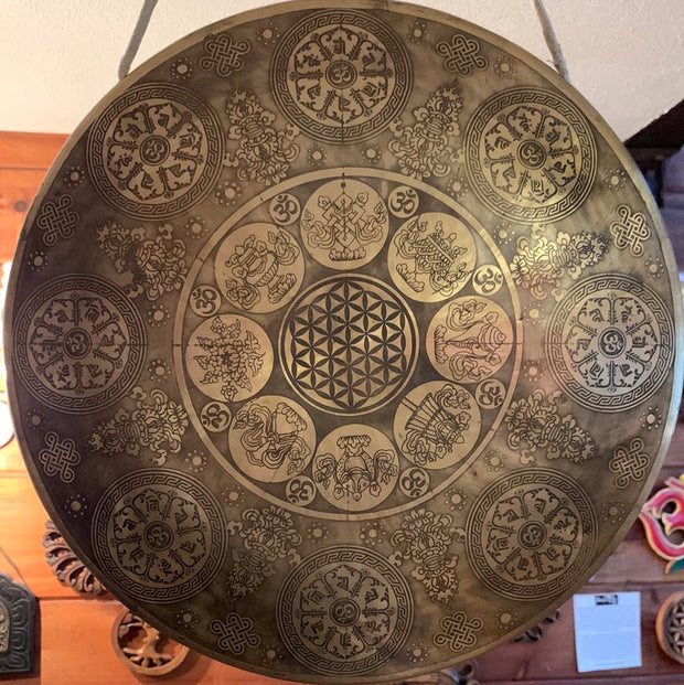 Flower of Life Gong - Floating Lotus