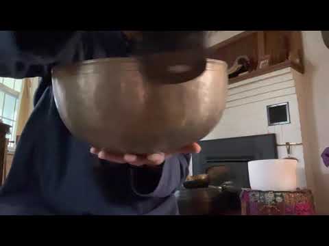 Antique Tibetan Singing Bowl