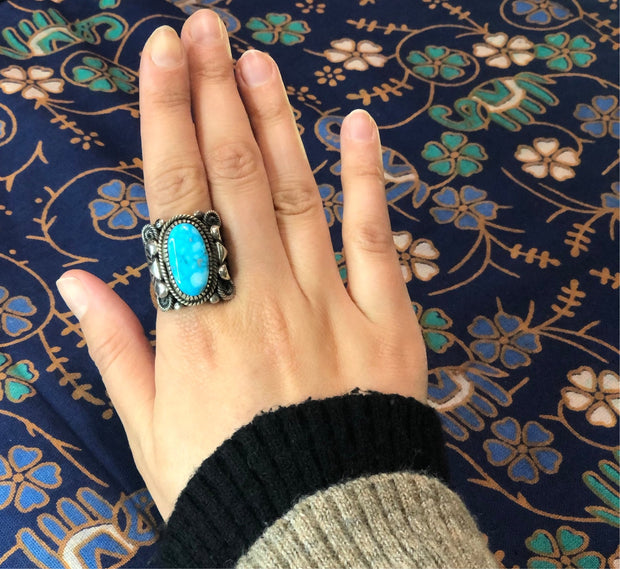 Navajo Turquoise Ring