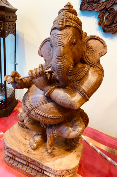 Ganesh on Flute