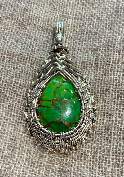 Green Turquoise Pendant