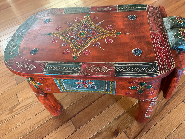 Elephant Bench Orange