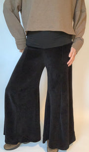 Velvet Flowy Pants
