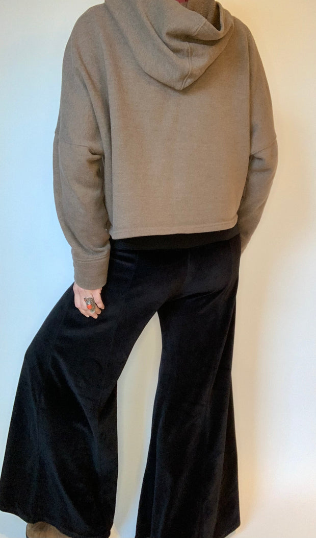 Velvet Flowy Pants
