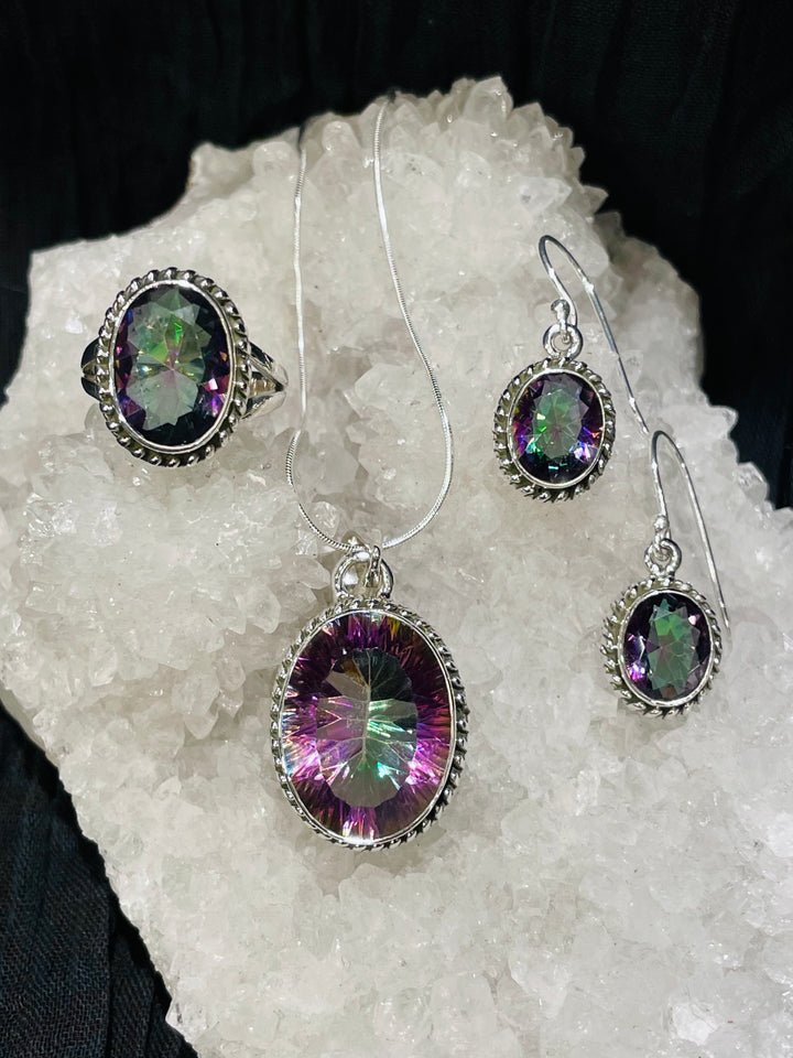 Ruby Fire Set Mystic Topaz Fire Set - Floating Lotus