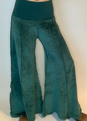 Velvet Flowy Pants