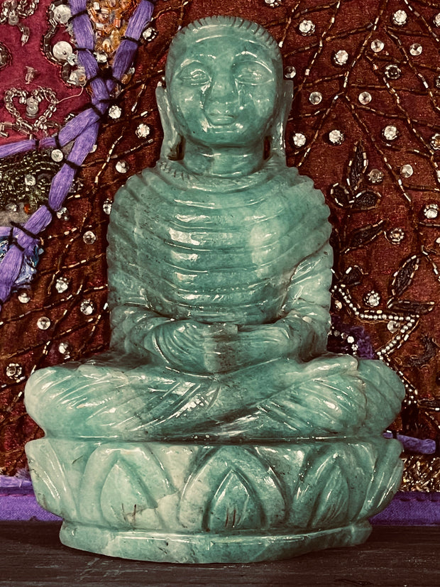 Jade Meditation Buddha