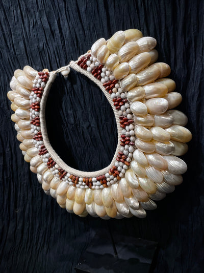 Mother of Pearl Asmat Necklace