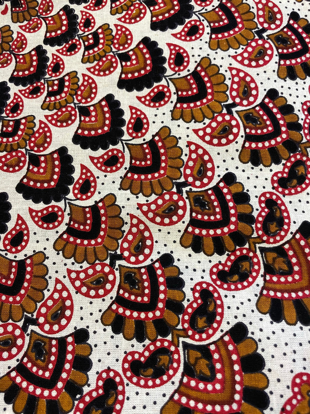 Bagru Mandala Tapestry - Twin Size