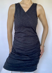 Organic Cotton Fitted Wrap Dress