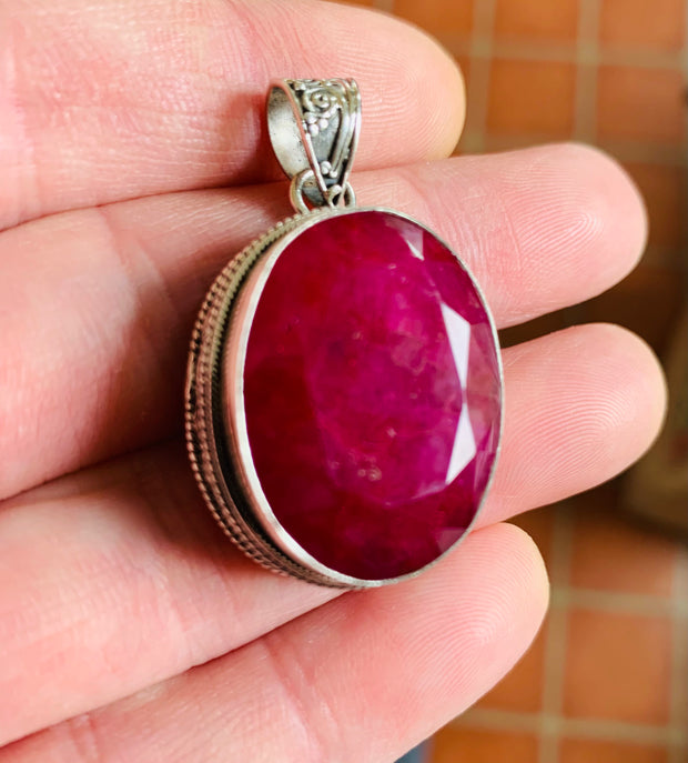 Ruby Dream Locket Pendant