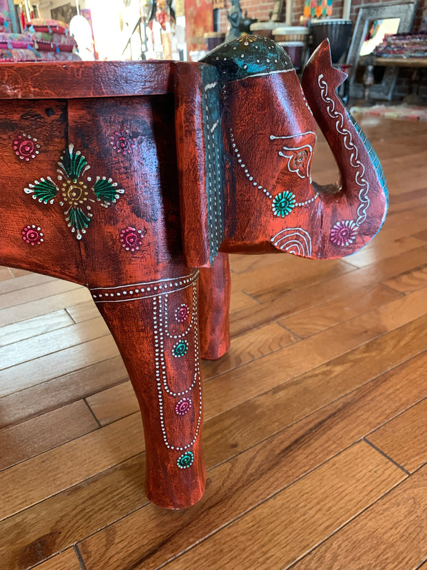 Elephant Bench Orange