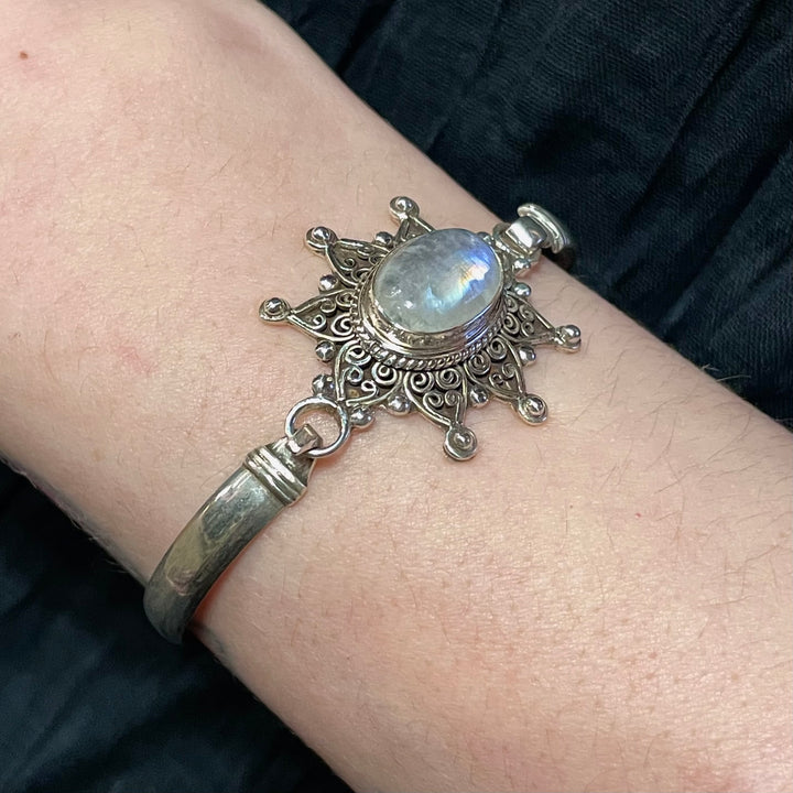 Lunar Radiance Moonstone Bracelet