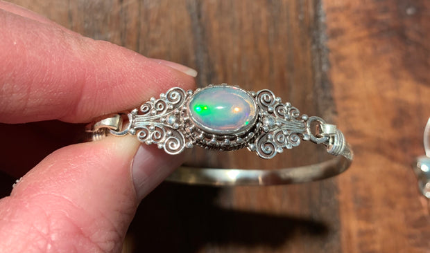 Opal Bracelet - Floating Lotus