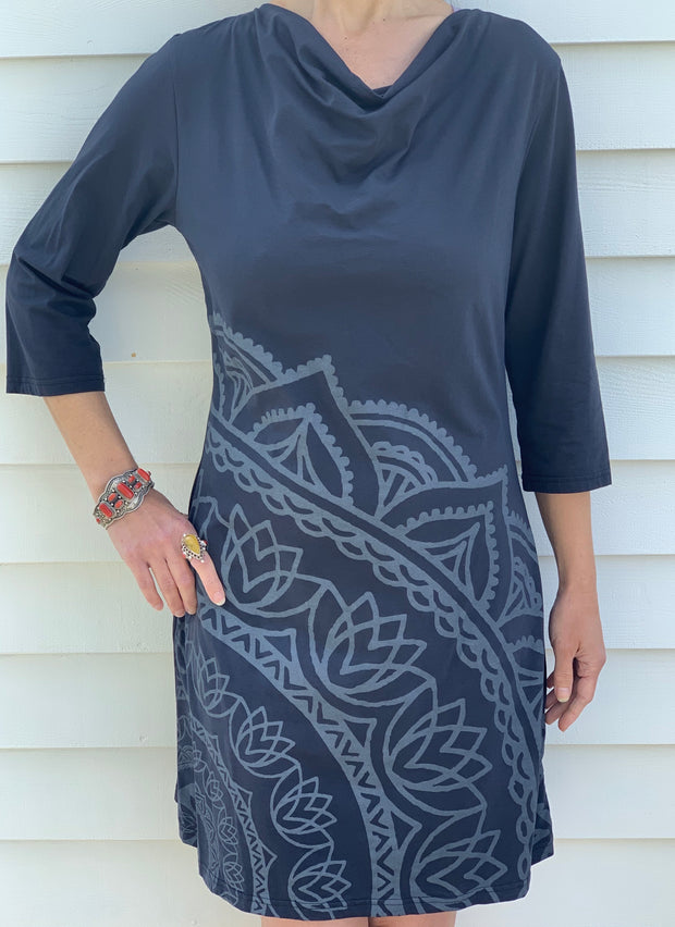 Lotus Mandala Dress - Floating Lotus