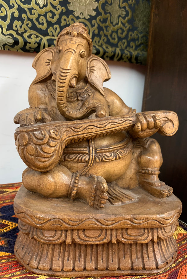 Ganesha on Veena
