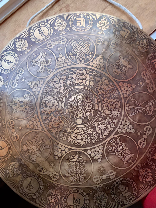 Circle of Life Mandala Gong