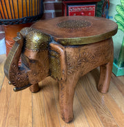 Elephant Stool-Brass and Copper