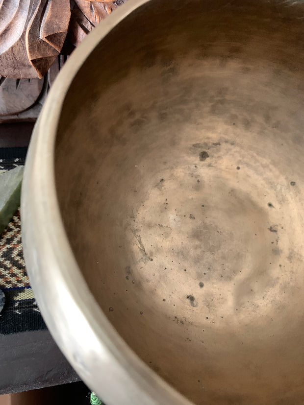 Antique Lama Tibetan Singing Bowl