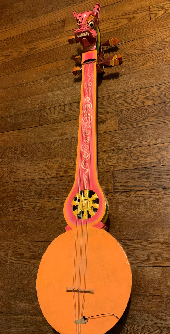 Dragon String Instrument Hand Crafted Gifts | Unique Home Decor | Meditation Gong Bowl ...