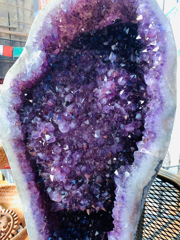 Divine Amethyst Crystal Geode